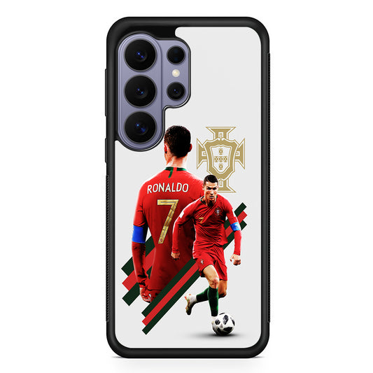 Cristiano Ronaldo Portugal Samsung Galaxy S26 Ultra Case | Protective Rubber Cover