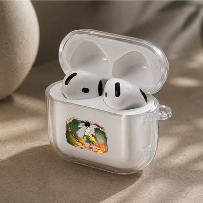 Hunter x Hunter Transformed Gon Protective Apple Airpods 4 Clear Case - Durable Clear Protection