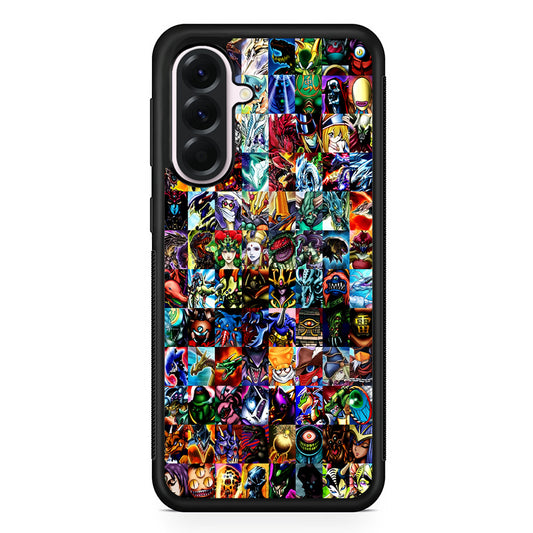 Yu-Gi-Oh All Monster Cards Samsung Galaxy A56 Case | Samsung Galaxy A56 Protective Rubber Case