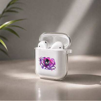Sasuke Sword of Kusanagi Protective Clear Case Cover For Apple Airpods | Soft Silicone AirPods 1 / 2 Case | Protective Cover