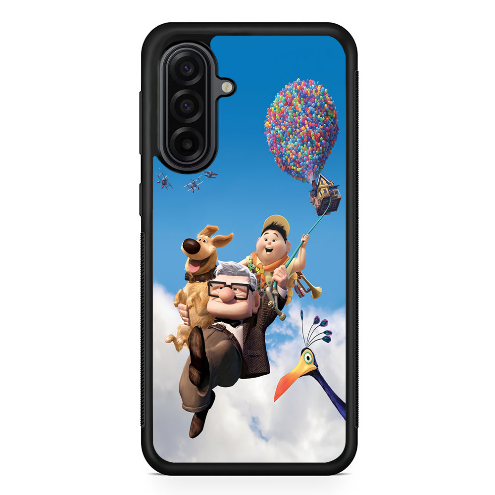UP Fly in The Sky Samsung Galaxy A17 Case | Durable Rubber Samsung Galaxy A17 Phone Case