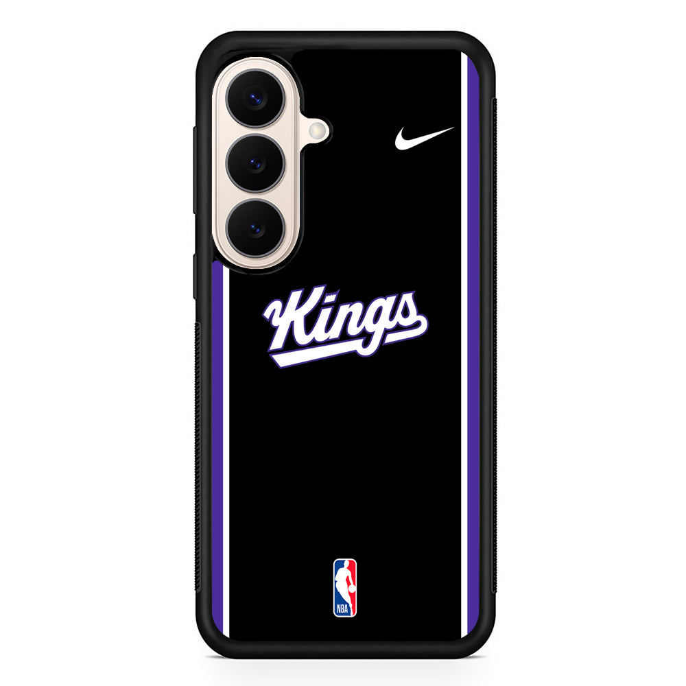 NBA Sacramento Kings Black Nike Samsung Galaxy S26 Case – Slim Protective Phone Cover