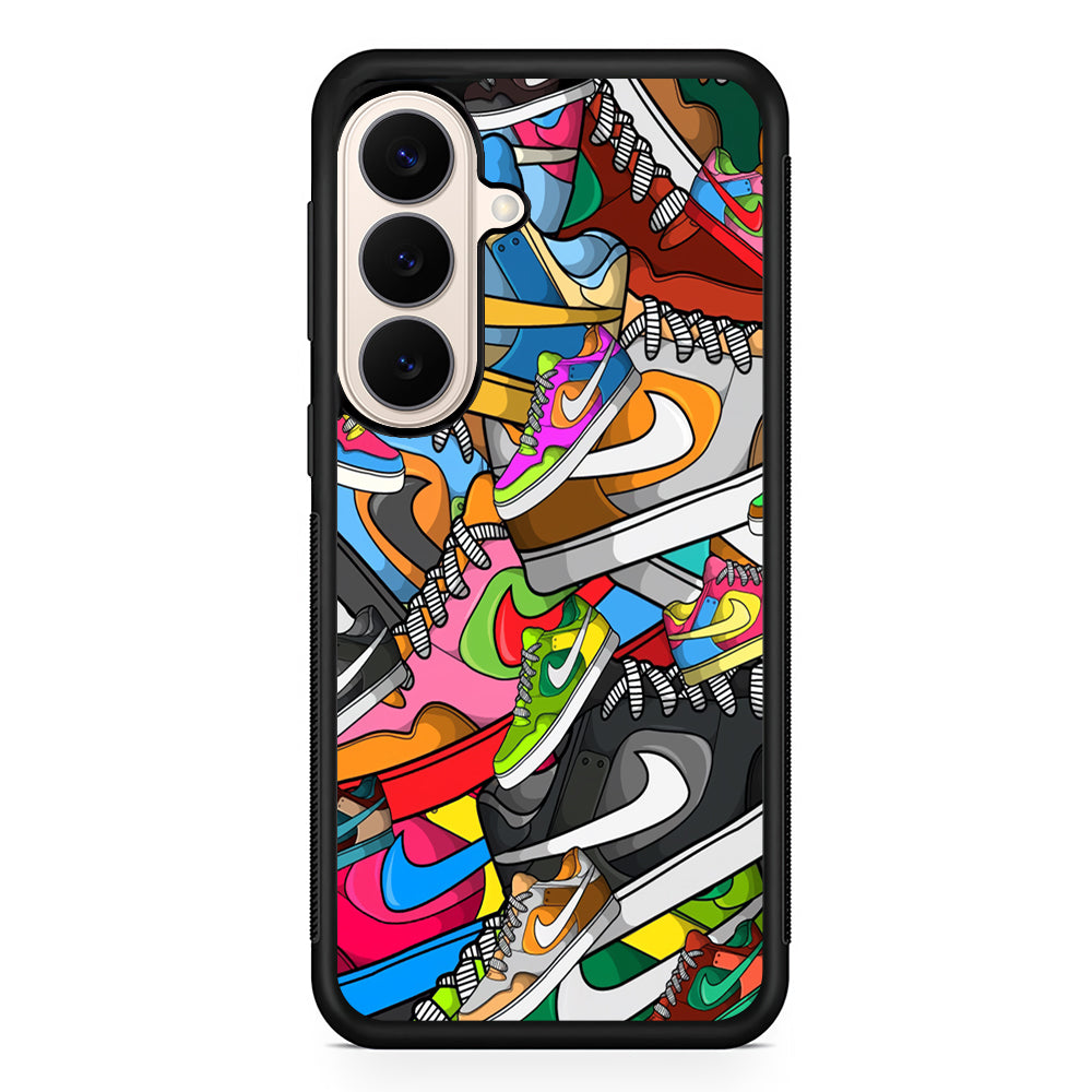 Nike Mix Shoes Samsung Galaxy S26 Case – Slim Protective Phone Cover