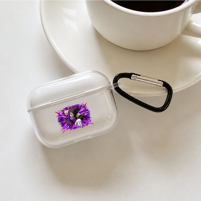 Orochimaru Deadly Poison Protective Apple AirPods Pro 3 Clear Case | Shockproof Cover
