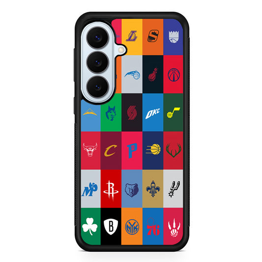 NBA Team Logos Samsung Galaxy S26 Plus Case | Slim Protective Rubber Cover