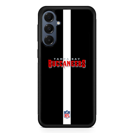 NFL Tampa Bay Buccaneers Black Samsung Galaxy A16 Case | Slim Protective Cover for Samsung Galaxy A16