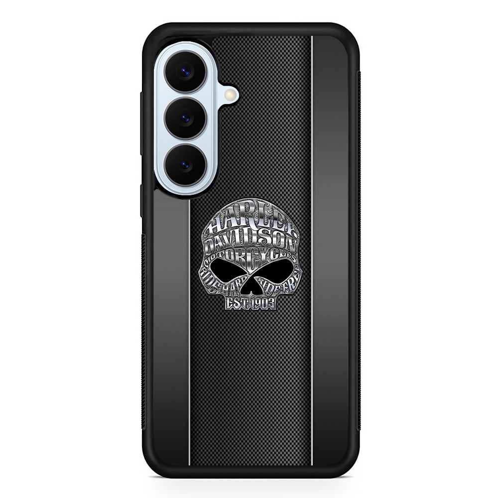Harley Davidson Skull Design Samsung Galaxy S26 Plus Case | Lightweight Protective Phone Cover