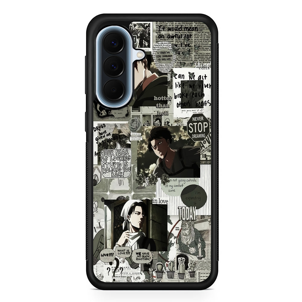 Levi Ackerman Aesthetic Samsung Galaxy A57 Case | Slim Samsung Galaxy A57 Protective Case