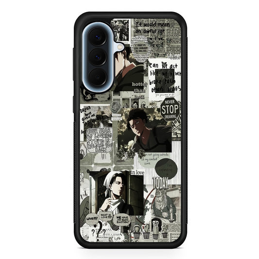 Levi Ackerman Aesthetic Samsung Galaxy A57 Case | Slim Samsung Galaxy A57 Protective Case
