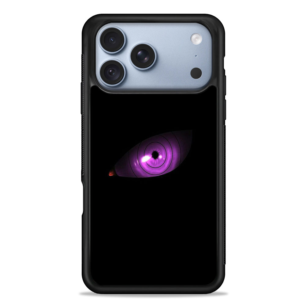Naruto - Eye Rinnegan iPhone 18 Pro Case - iPhone 18 Pro Silicone Case