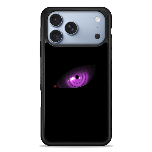 Naruto - Eye Rinnegan iPhone 18 Pro Case - iPhone 18 Pro Silicone Case