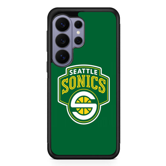 Seattle SuperSonics Logo Samsung Galaxy S26 Ultra Case | Protective Rubber Cover