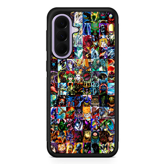 Yu-Gi-Oh All Monster Cards Samsung Galaxy A37 Case | Samsung Galaxy A37 Rubber Protective Case