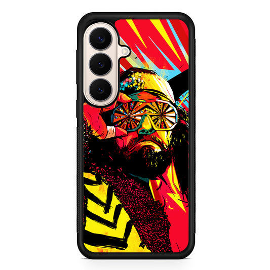 Macho Man Randy Art Samsung Galaxy S26 Case | Durable Protective Rubber Cover
