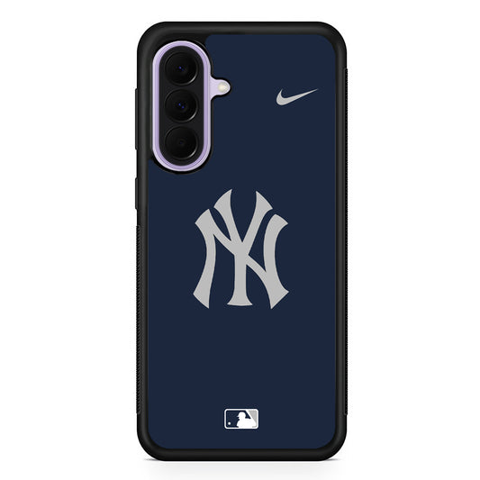 MLB New York Yankees Blue Nike Samsung Galaxy A37 Case | Samsung Galaxy A37 Rubber Protective Case