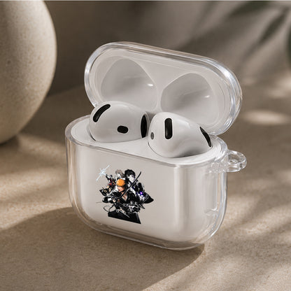 Bleach All Character Protective Apple Airpods 4 Clear Case - Durable Clear Protection
