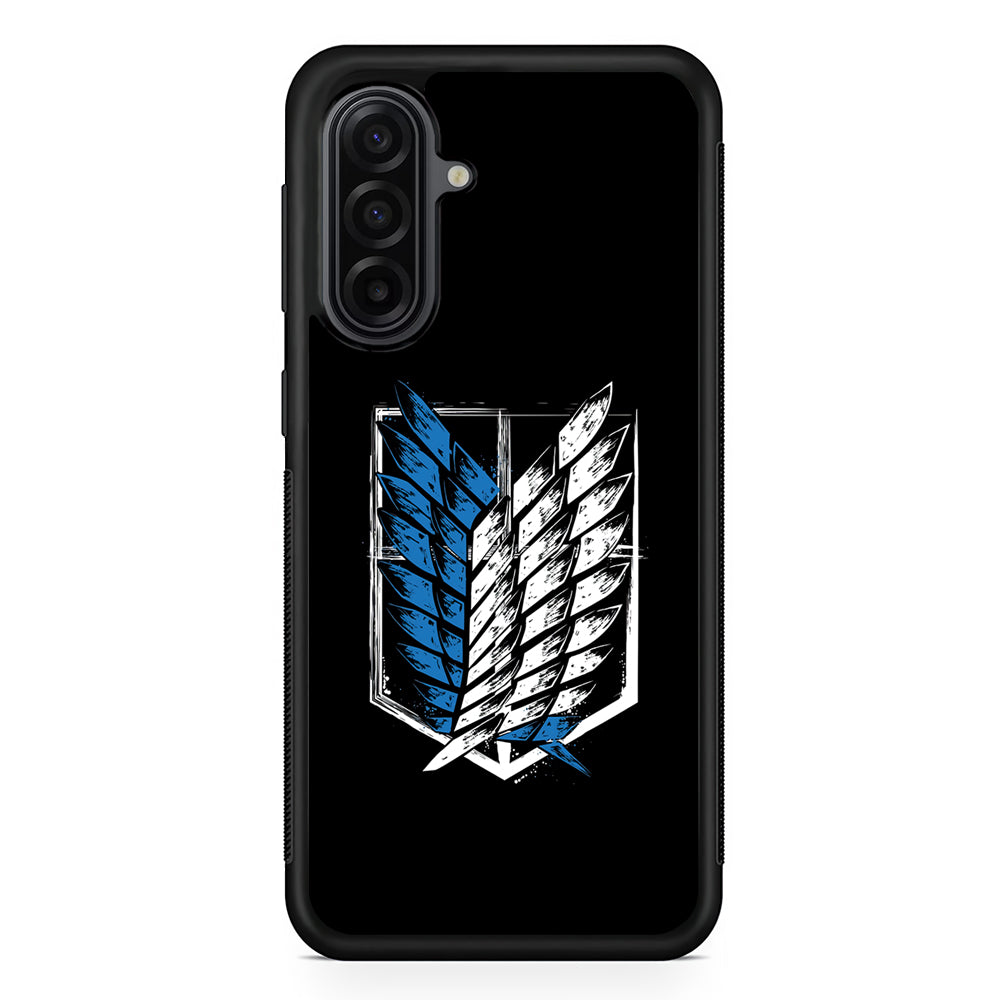 The Logo of the Survey Corps Samsung Galaxy A17 Case | Durable Rubber Samsung Galaxy A17 Phone Case