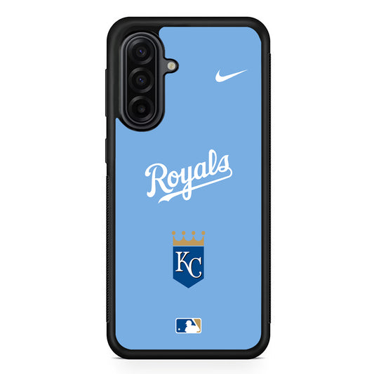 MLB Kansas City Royals Blue Nike Samsung Galaxy A17 Case | Durable Rubber Samsung Galaxy A17 Phone Case