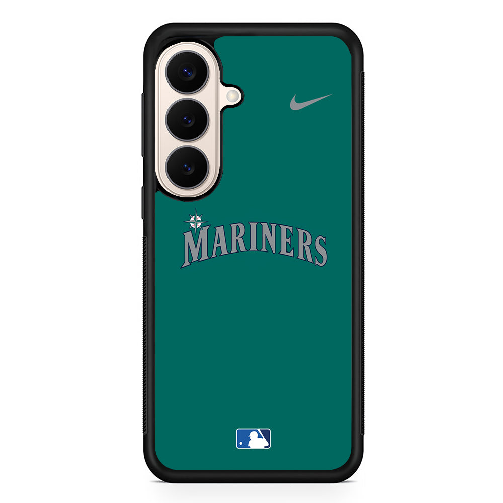 MLB Seattle Mariners Tile Nike Samsung Galaxy S26 Case – Slim Protective Phone Cover
