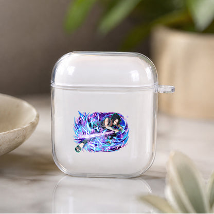 Kusanagi Katana Sasuke Itachi Protective Clear Case Cover For Apple Airpods | Soft Silicone AirPods 1 / 2 Case | Protective Cover