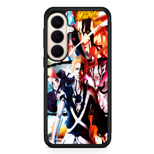 Bleach Ichigo Kurosaki Collage Samsung Galaxy S26 Case | Durable Protective Rubber Cover