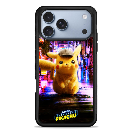 Pokemon Detective Pikachu iPhone 18 Pro Case - iPhone 18 Pro Silicone Case
