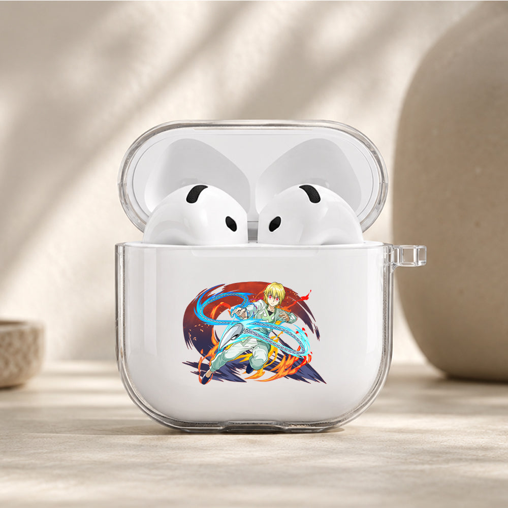 Hunter x Hunter Kurapika Chain Protective Apple Airpods 4 Clear Case - Durable Clear Protection