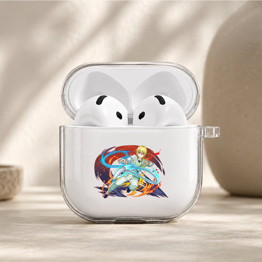 Hunter x Hunter Kurapika Chain Protective Apple Airpods 4 Clear Case - Durable Clear Protection