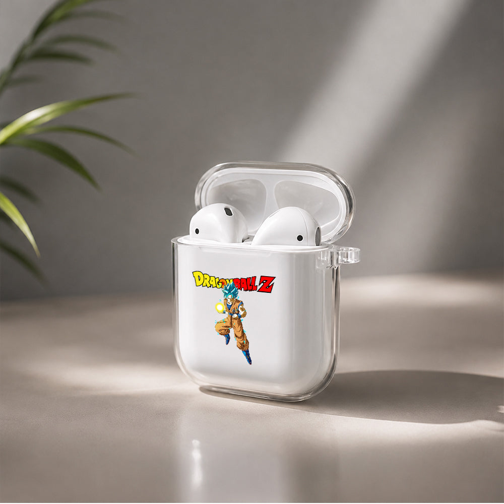Dragon Ball Z Vegito Protective Clear Case Cover For Apple Airpods | Soft Silicone AirPods 1 / 2 Case | Protective Cover