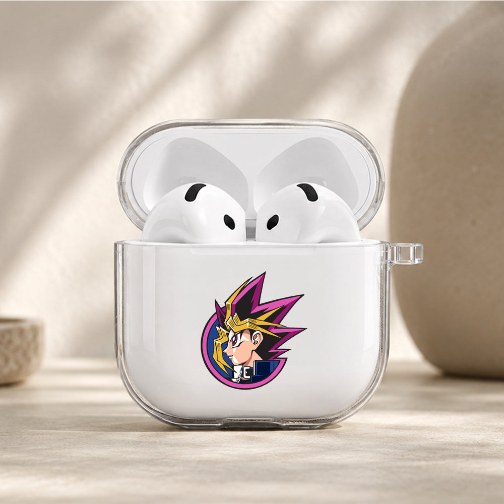 Yu-Gi-Oh Yugi Ultimate Duel Protective Apple Airpods 4 Clear Case - Durable Clear Protection