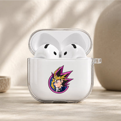 Yu-Gi-Oh Yugi Ultimate Duel Protective Apple Airpods 4 Clear Case - Durable Clear Protection