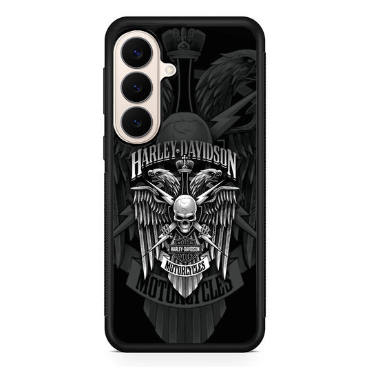 Harley Davidson Silver Eagle Samsung Galaxy S26 Case – Slim Protective Phone Cover