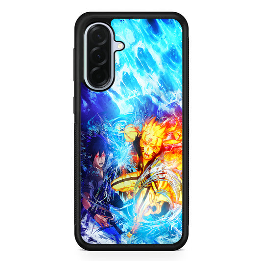 Naruto Sasuke Together Samsung Galaxy A36 Case | Durable Samsung Galaxy A36 Protective Case