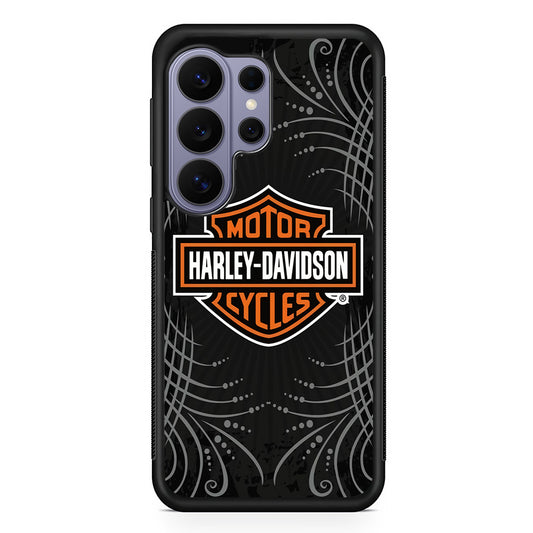Harley Davidson Grey Motif Samsung Galaxy S26 Ultra Case | Slim Durable Protective Cover