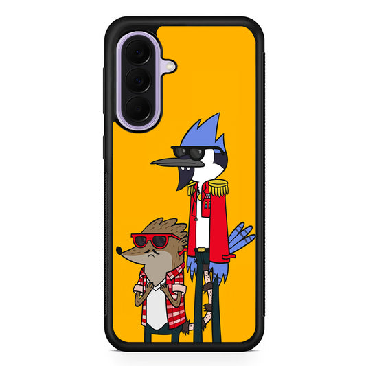 Regular Show Rigby and Mordecai Samsung Galaxy A37 Case | Samsung Galaxy A37 Rubber Protective Case