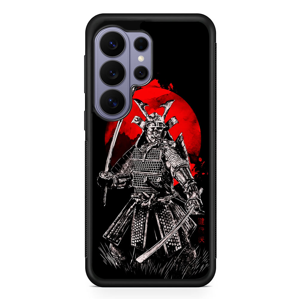 Samurai Two Swords Samsung Galaxy S26 Ultra Case | Protective Rubber Cover