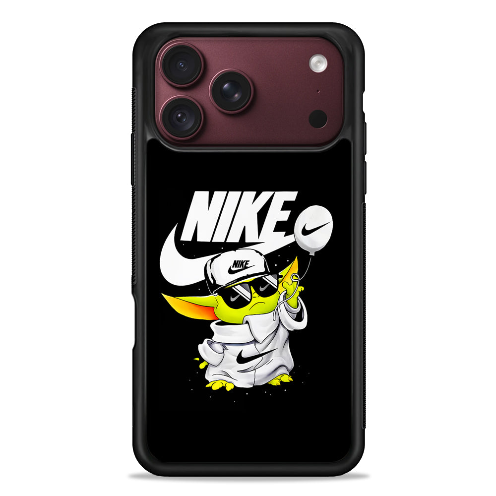 Nike Chibi Yoda Star Wars iPhone 18 Pro Max Case – Slim Silicone Protective Cover