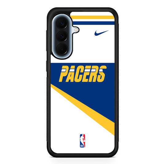 NBA Indiana Pacers White Nike Samsung Galaxy A57 Case | Slim Samsung Galaxy A57 Protective Case