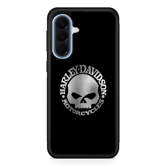 Harley Davidson Skull Silver Samsung Galaxy A57 Case | Slim Samsung Galaxy A57 Protective Case