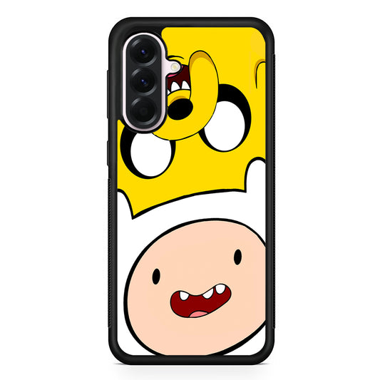 Finn and Jake Adventure Time Samsung Galaxy A56 Case | Samsung Galaxy A56 Protective Rubber Case