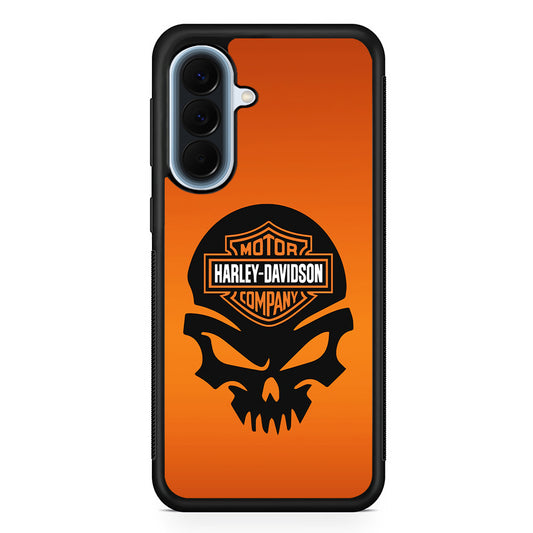 Harley Davidson Skull Logo Samsung Galaxy A57 Case | Slim Samsung Galaxy A57 Protective Case