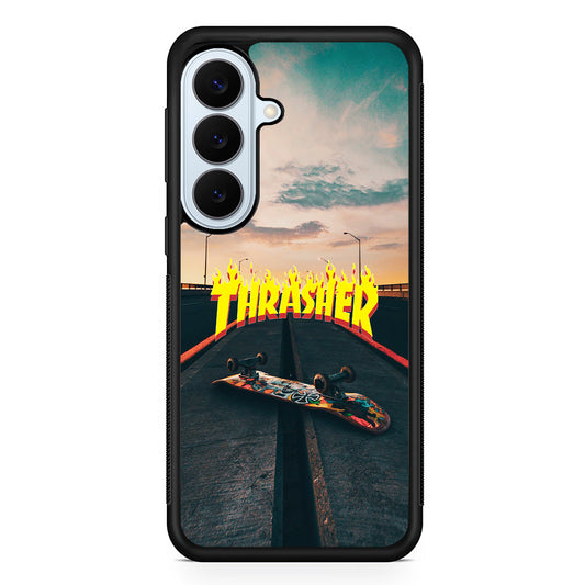 Thrasher Skate Street View Samsung Galaxy S26 Plus Case | Lightweight Protective Phone Cover