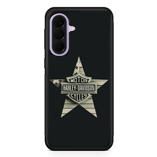 Harley Davidson Star Logo Samsung Galaxy A37 Case | Samsung Galaxy A37 Rubber Protective Case