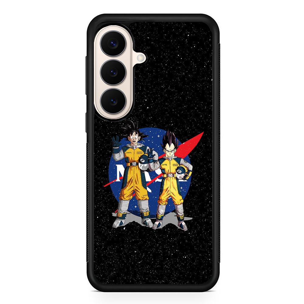 Nasa Goku and Vegeta Samsung Galaxy S26 Case | Durable Protective Rubber Cover