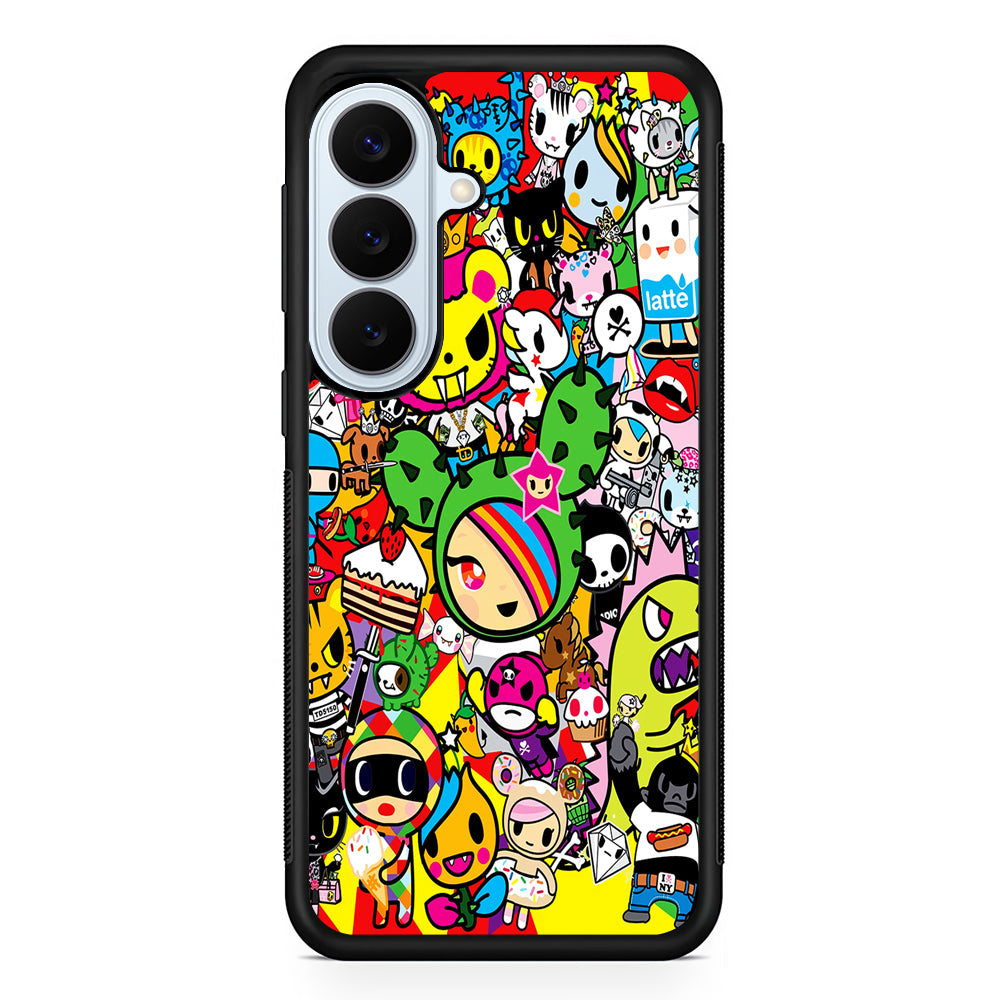 Tokidoki Cute Cartoon Samsung Galaxy S26 Plus Case | Slim Protective Rubber Cover