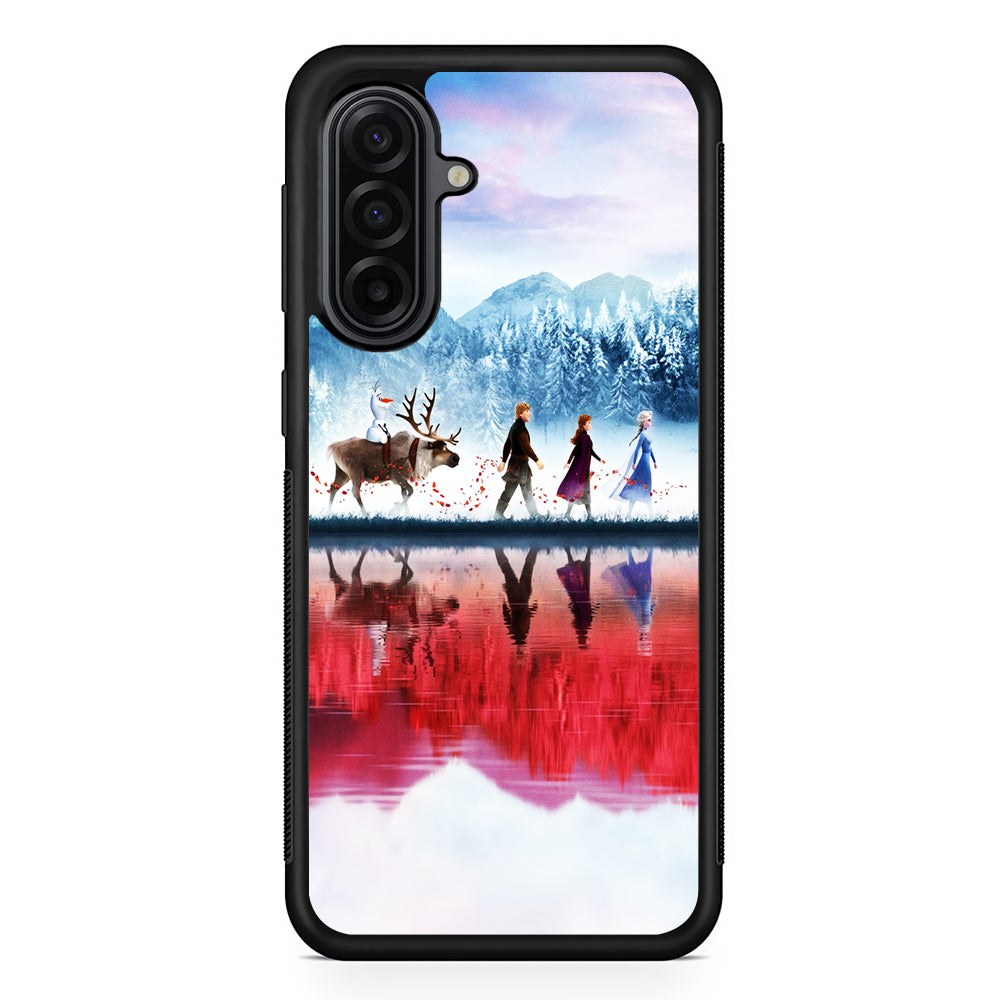 Frozen 2 Poster Samsung Galaxy A17 Case | Durable Rubber Samsung Galaxy A17 Phone Case