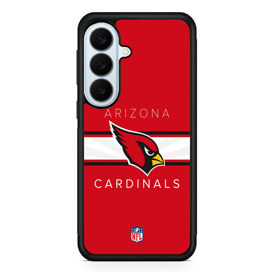 NFL Arizona Cardinals Team Logo Samsung Galaxy S26 Plus Case | Slim Protective Rubber Cover