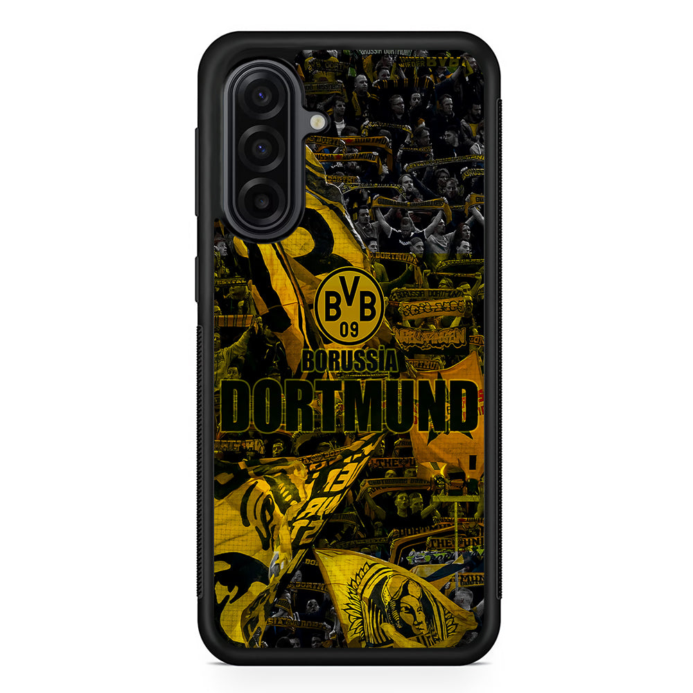 Borussia Dortmund Die Borussen Samsung Galaxy A17 Case | Durable Rubber Samsung Galaxy A17 Phone Case