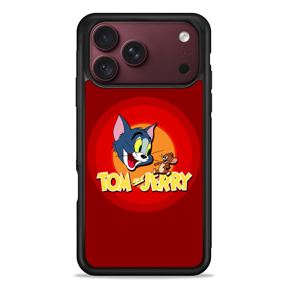 Tom and Jerry Red iPhone 18 Pro Max Case – Slim Silicone Protective Cover