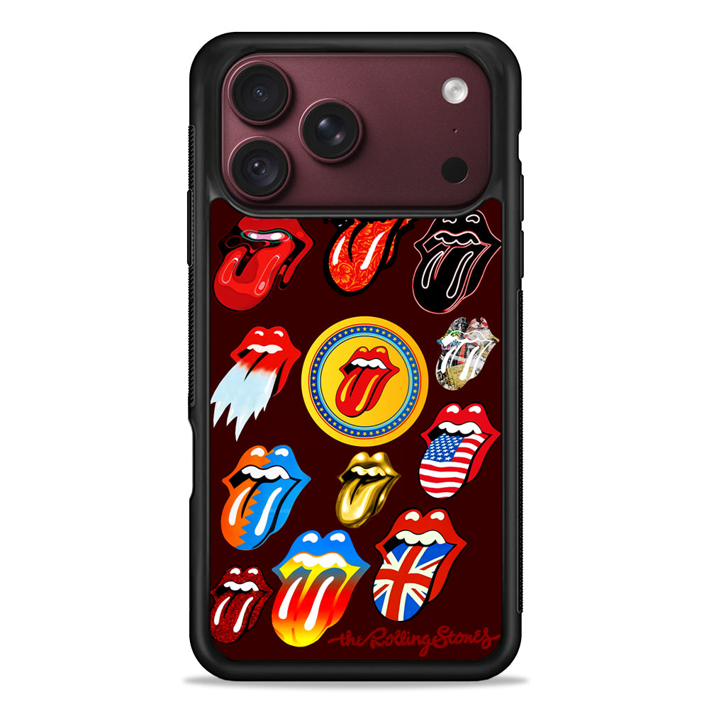 The Rolling Stones Art iPhone 18 Pro Max Case – Slim Silicone Protective Cover